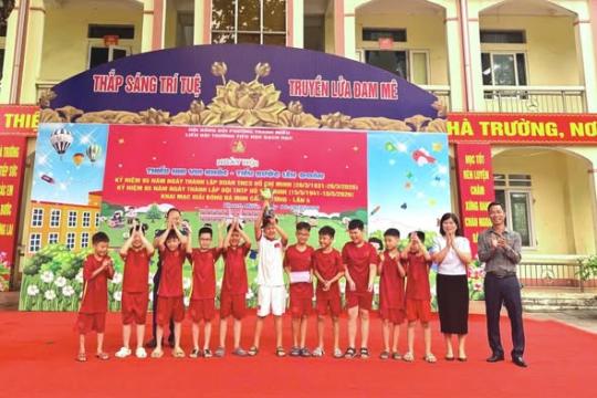 TRƯỜNG TH BẠCH HẠC KHÉP LẠI MÙA GIẢI ĐẦY CẢM XÚC GIẢI BÓNG ĐÁ NAM MINI CẤP TRƯỜNG!