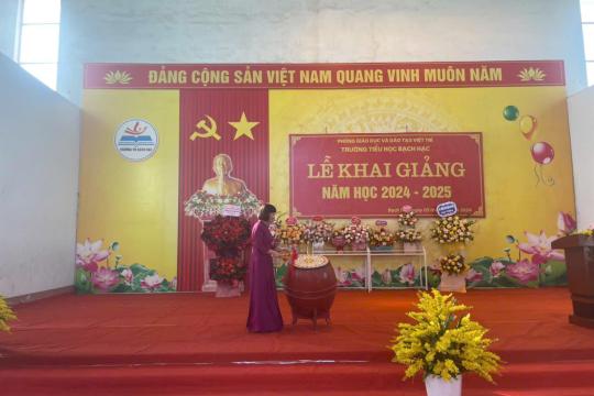 Khai giảng năm học mới 2024 - 2025.